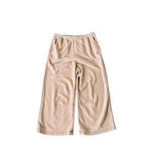 Free People Movement Wide Leg Sweatpants Khaki Size Large